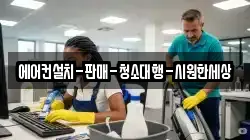 에어컨설치-판매-청소대행-시원한세상