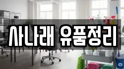 사나래 유품정리