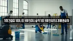 기장건설중기미니포크레인미니굴삭기포크레인덤프조경배관공사