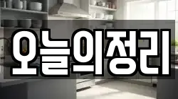 오늘의정리