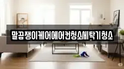 말끔쟁이케어에어컨청소세탁기청소