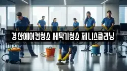 경산에어컨청소 세탁기청소 제니스클리닝