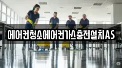 에어컨청소에어컨가스충전설치AS