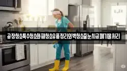 공장청소특수청소화재청소유품정리외벽청소줄눈시공폐기물처리