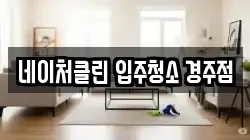 네이처클린 입주청소 경주점