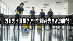 변기싱크대하수구막힘배관청소고압세척