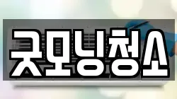 굿모닝청소