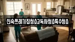 신속쓰레기집청소고독사청소특수청소