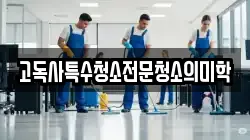 고독사특수청소전문청소의미학