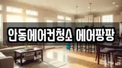 안동에어컨청소 에어팡팡