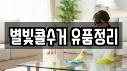 별빛콜수거 유품정리