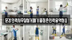 문경인력사무실철거폐기물점촌인력용역청소