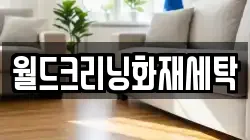 월드크리닝화재세탁