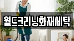 월드크리닝화재세탁