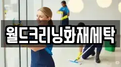 월드크리닝화재세탁