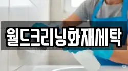 월드크리닝화재세탁