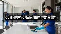 수도배관청소누수탐지공사하수구막힘욕실방