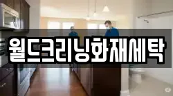 월드크리닝화재세탁