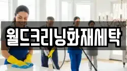 월드크리닝화재세탁