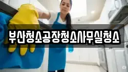부산청소공장청소사무실청소