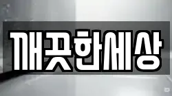 깨끗한세상