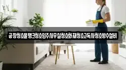 공장청소물탱크청소입주사무실청소화재청소고독사청소방수설비