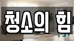 청소의 힘