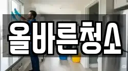 올바른청소