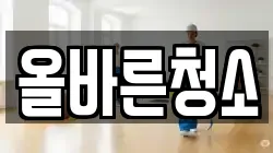 올바른청소