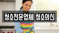 청소전문업체 청소의신