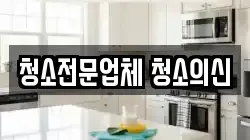 청소전문업체 청소의신