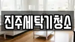 진주세탁기청소
