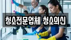 청소전문업체 청소의신