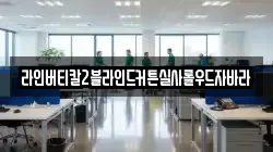 라인버티칼2블라인드커튼실사롤우드자바라