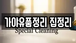 가야유품정리 집정리
