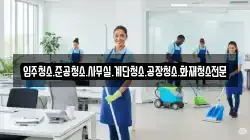 입주청소.준공청소.사무실.계단청소.공장청소.화재청소전문