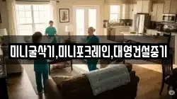 미니굴삭기,미니포크레인,대영건설중기