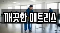 깨끗한 매트리스