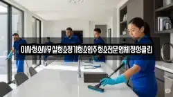 이사청소사무실청소정기청소입주청소전문업체정성클린
