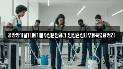 공장상가철거,폐기물수집운반처리,빈집촌집나무폐목유품정리