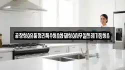공장청소유품정리특수청소화재청소사무실쓰레기집청소