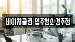 네이처클린 입주청소 경주점