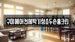 구미에어컨세탁기청소두손홈크린
