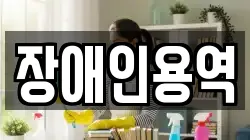 장애인용역