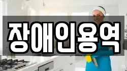 장애인용역