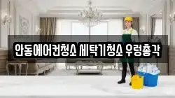안동에어컨청소 세탁기청소 우렁총각