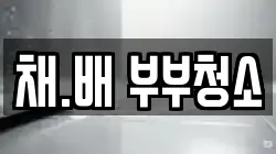 채.배 부부청소