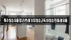 특수청소유품정리쓰레기집청소고독사청소민들레유품