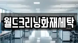 월드크리닝화재세탁