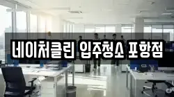 네이처클린 입주청소 포항점